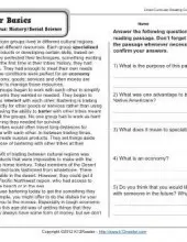 5th Grade Reading Comprehension Worksheets | Fifth Grade Passages