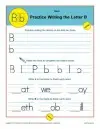 Practice Writing the Letter B