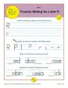 Practice Writing the Letter R