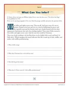 What Can You Infer? | High School Inference Worksheets